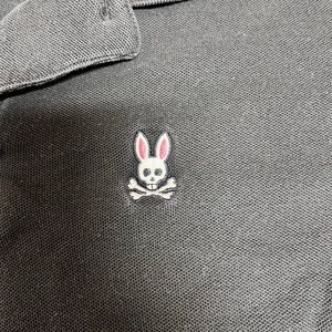 psycho bunny black polo